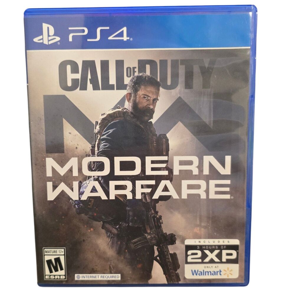 Call of Duty Modern Warfare PS4 (2019) CIB Tested Sony PlayStation 4 Clean Disc